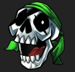 World Fighters Pirate Skull token icon